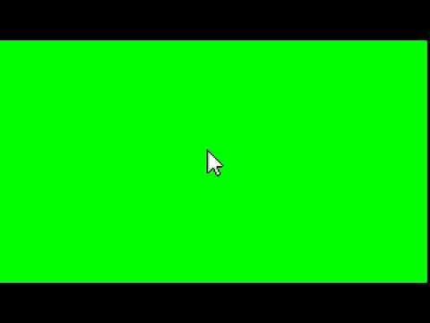 Mouse Click Cursor Green Screen
