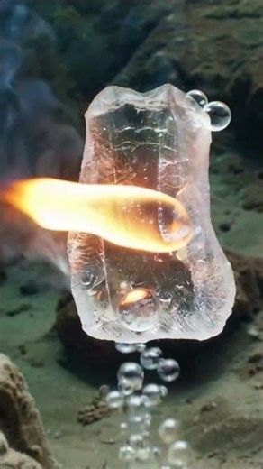 Fire Ice: Methane Hydrate That Burns