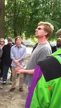 Monroe Park rally on Halloween