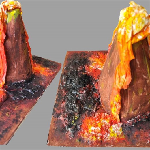 School Volcano Project | Easy & Budget-Friendly Craft