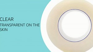 Silicone Tape for Skin Medical Silicone Tape Silicone Skin Tape Soft Silicone Tape Hypoallergenic Tape for Sensitive Skin Pain-Free Removal Tape Secures Dressing 1” 2" Wide (5.0ydx1.0in)