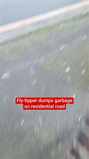 A truck was filmed brazenly fly-tipping mounds of rubbish onto a popular west London street in broad daylight | The Independent