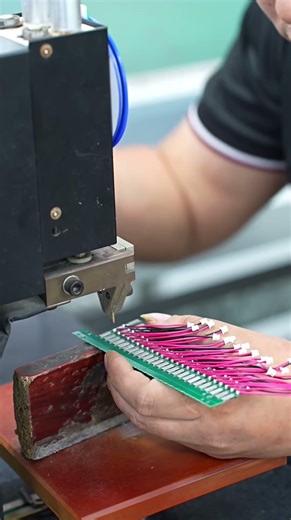 Raw factory footage of soft pack polymer battery production. #factorytour #factory #lithiumbattery