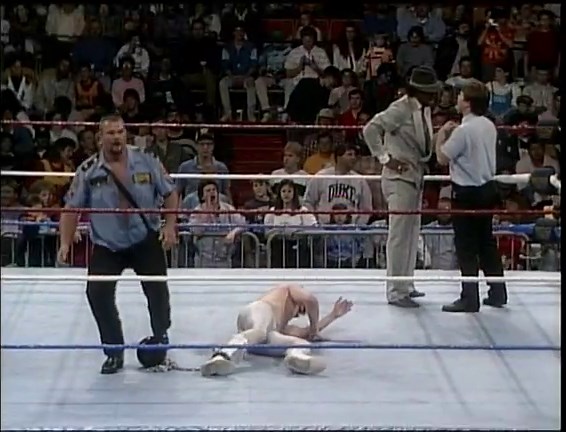 Big Boss Man dishes out some hard time: Superstars, December 9, 1989