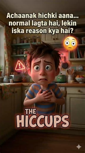 Achaanak hichki aana… normal lagta hai, lekin iska reason kya hai#hindifacts #sciencefacts #ytshorts