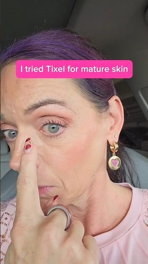 Tixel vs laser for mature skin - which actually works? #agingskin #over50