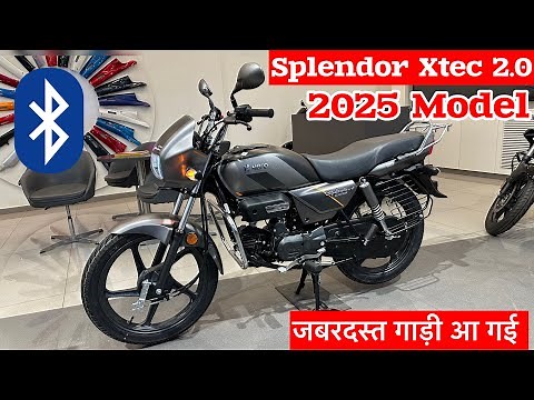 New 2025 Hero Splendor Plus Xtec 2.0 Review | Splendor 2025 New Model✌️Hero Splendor | Splendor Bike