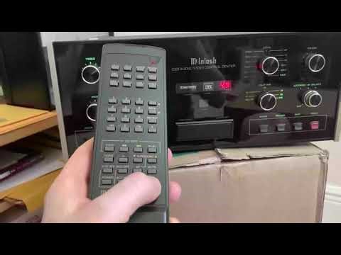 McIntosh C39 Remote Test
