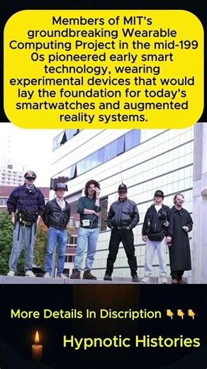 Before Smartwatches: MIT's 1990s Wearable Tech Pioneers