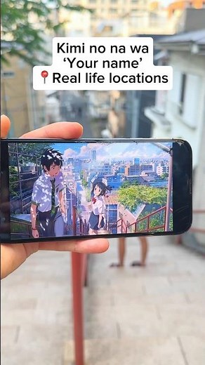 ‘Your name’ Movie Locations #tokyo #japan #anime