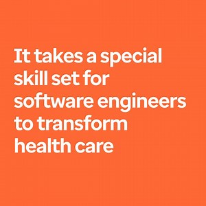 Our software engineers leverage technology to evolve health care every day. Bring your skills to our team and work on advanced solutions that improve millions of lives. bit.ly/3Af0zim | Optum
