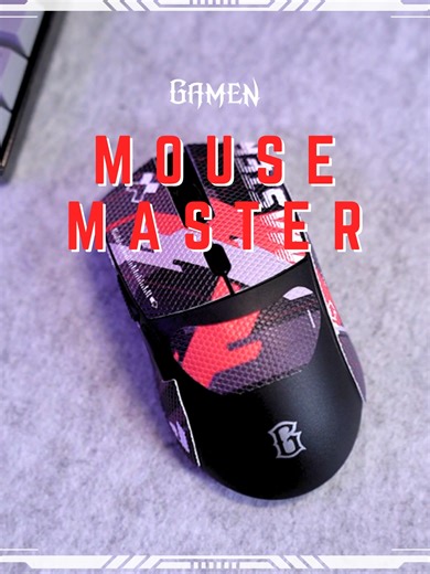 Mouse Master , Sensor Gaming Pixart 3395, Dengan Sensor Terbaru Pixart 3395 Mampu Support Tracking hingga 650 IPS/50 G/26000 DPI. #gamen #gamenindonesia #mouse #master