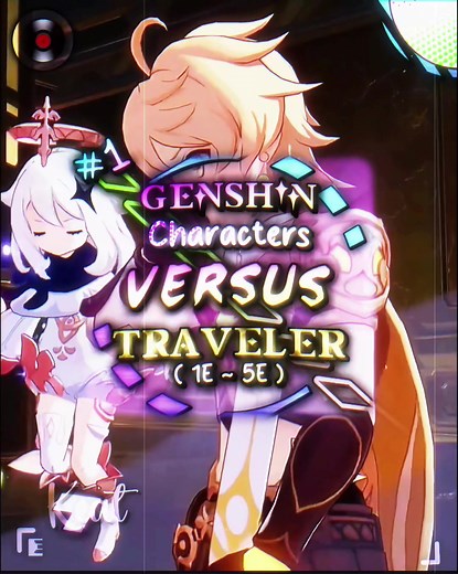 Epic Aether vs Caballero Battle in Genshin Impact!