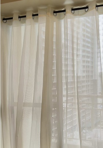 breezy, beautiful, and budget-friendly sheer curtains ꨄ #sheercurtains #minimalisthome #fyp