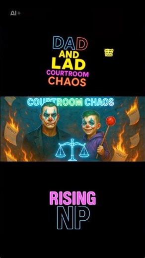 Rising NP – Dad and Lad Courtroom Chaos | Official #RisingNP #DadAndLad #CourtroomChaos