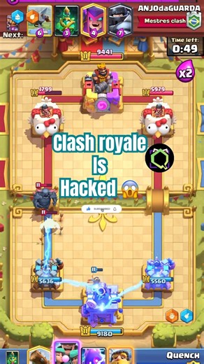 Clash royale hacked #clashroyale #quenchgamingnp #supercell