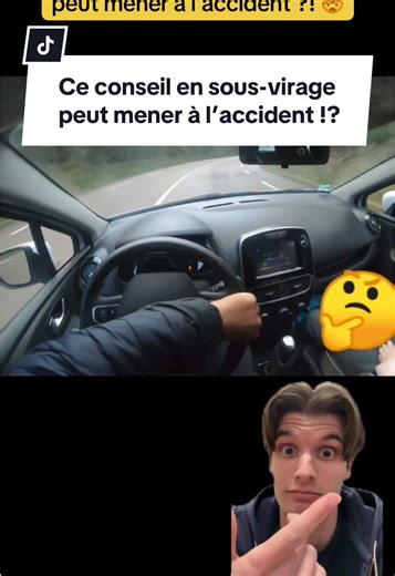 Évitez l'accident grâce à ce conseil sur le sous-virage