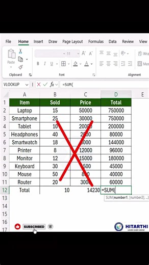 Skip Manual Calculations in Excel (Do This Instead) #excel #exceltips #tutorial