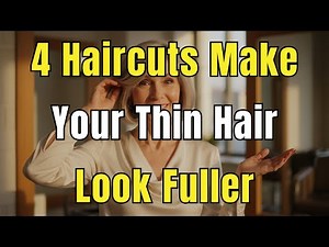 4 Haircuts That Make Thinning Hair Look Fuller for Women Over 60