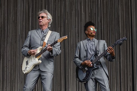 What songs did David Byrne perform at his 'Who Is the Sky?' tour launch in Pittsburgh? Complete setlist explored