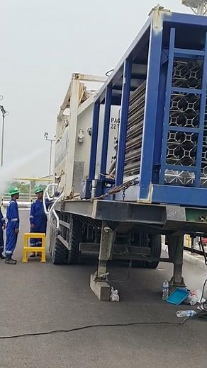 Piping Leak Test preparation with Nitrogen Evavorator