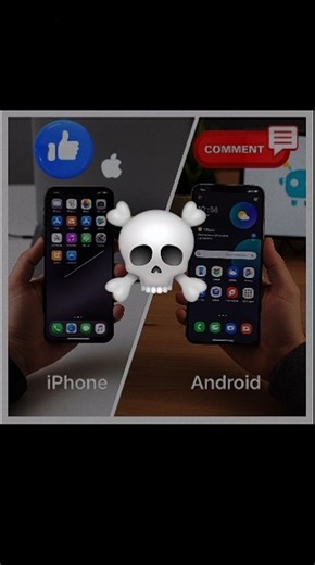 Android vs iphone 🔥📱