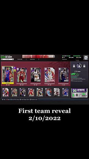 Hey y’all it’s me c00ked_gfxx my other account got hacked so add this one #2kmyteam #teamreveal #2k23 #yeat