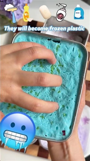 Frozen dehydrated bubbles 🥶🫧