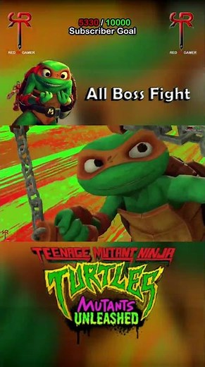 TMNT: Mutants Unleashed All Boss Fight