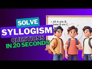 Syllogism Finally Explained Visually | Stop Guessing, Start Solving | Tips and Tricks and Traps