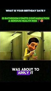 Is bathroom fomite contamination a serious health risk?🥵 #story