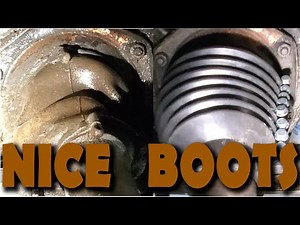 Replacing 1965 Beetle Swing Axle Boots is FUN!
