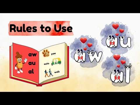Rules to Use Au, Aw and Al (Part 2)