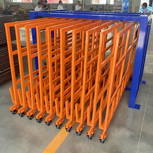 [Hot Item] High-Capacity Vertical Roll-out Sheet Racks for Efficient Storage