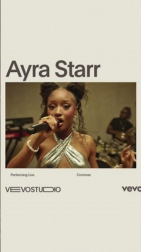 Ayra Starr - Commas (Live Performance)
