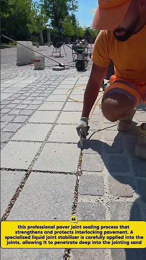 Professional Paver Joint Sealing | Advanced Sand Stabilization Technology‎
