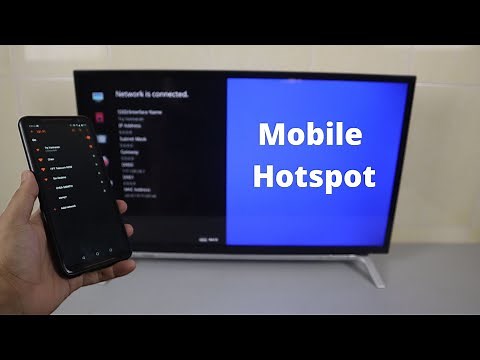 How to Connect Toshiba Smart TV to Mobile Hotspot