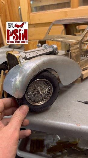Laurent PIERSON - l’Atelier on Instagram: "Bugatti Type 57s Atalante 1/8 by PSM #psmscalemodels @piersonscalemodels @laurentpierson_official ____________________________ #craftmanship #classiccars #realism #creative #artcollector #prewarcar #metalshaping #coachworks #creativeart #instaphoto #classiccarphotography #fabrication #carswithoutlimits #luxurycars #bugattitype57 #metalworking #customcars #realism #artinspiration #bugatti #brasswork #custommade #luxury #prewarcar #ScaleModel #customized 