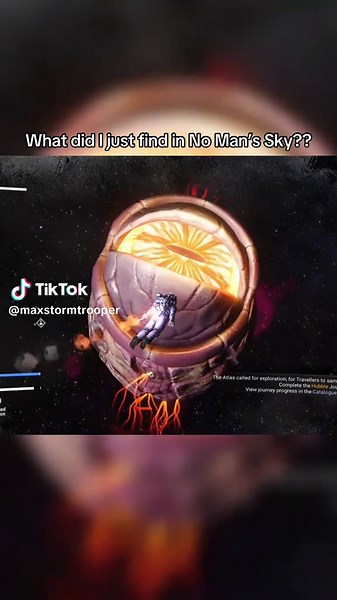 ITS A SPACE WORM #nomanssky #nms #gaming #gamingontiktok #fyp | no man's sky