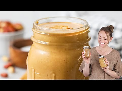Homemade Peanut Butter with Just 2 Ingredients!