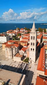 Z • A • D • A • R ・・・ 📍Zadar, Croatia @VisitCroatia by @_fabeaux ・・・ Zadar’s center is located on a peninsula and captivates its visitors with stone buildings that reflect its rich history. Zadar’s most famous sights include of course the Romanesque Church of St. Donatus from the 9th century, the Roman Forum from the 1st century and the imposing Cathedral of St. Anastasia from the 4th century. The Archaeological Museum of the city of Zadar will further evoke the entire history of the city. ・・・ 