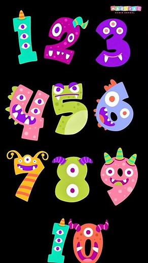 Zombie Counting 1 to 10| Numbers| Learn Numbers| 1 to 10