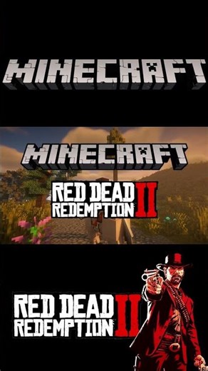 I transformed Minecraft into the Wild West! #minecraft #reddeadredemption #mods