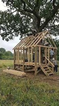 Building the ultimate dream treehouse from scratch. 🪵🤎