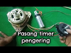 HOW TO INSTALL A DRYING TIMER ON A 2-TUBE WASHING MACHINE