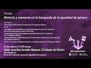 Historia y memoria en la búsqueda de la igualdad de género