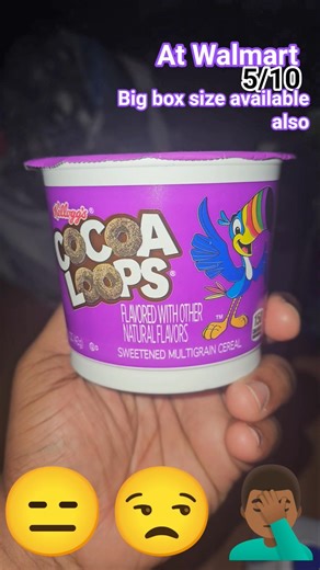 Kellogg's Cocoa Loops Review #frootloops #walmart #new #shorts #foodreview #coco #followyournose