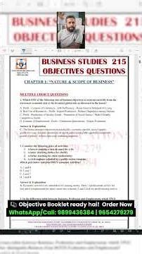 NIOS Class 10 Business Studies 215 Intext Terminal Answer 2026 | NIOS Study Material Class 10