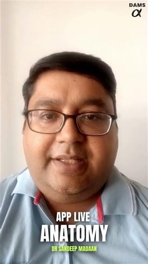 Dr. Sandeep Madaan Live on DAMS α - Anatomy Tricks & Mnemonics You Need #NEETPG2026 #Exam