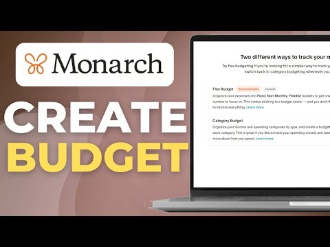 How To Create A Budget In Monarch Money | Easy Walkthrough